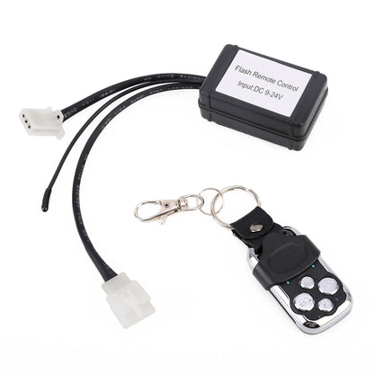 Universal Car 3 PIN DC 9-24V LED Light Strobe Flash Remote Control, 3 PIN (A)