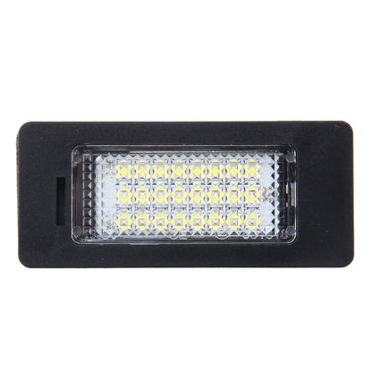 2 PCS 2W 120 LM Car License Plate Light with 24 SMD-3528 Lamps for Audi,Volkswagen, DC 12V, For Audi,Volkswagen