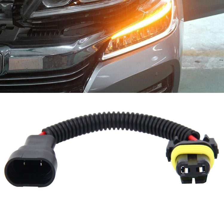 كابل تحويل مصباح زينون HID للسيارة من ذكر إلى أنثى، قطعتان 9005/9006