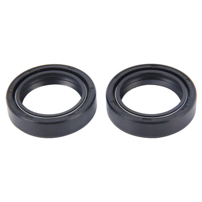 2 PCS Motorcycle Rubber Front Fork Damper Oil Seal Kit for GN125, GN125