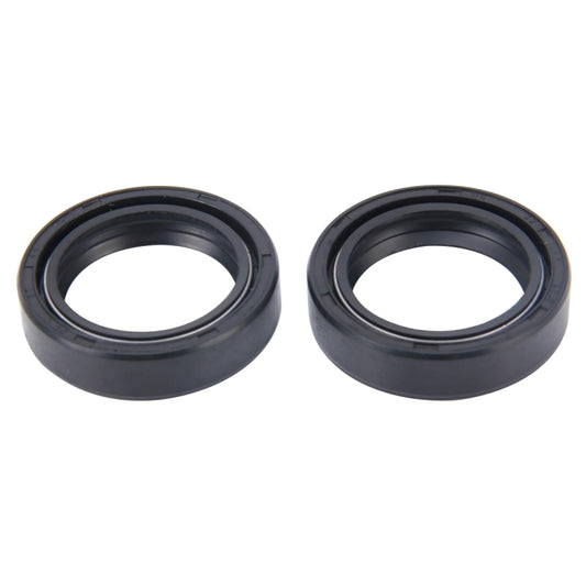 2 PCS Motorcycle Rubber Front Fork Damper Oil Seal Kit for GN125, GN125