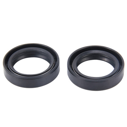 2 PCS Motorcycle Rubber Front Fork Damper Oil Seal Kit for GN125, GN125