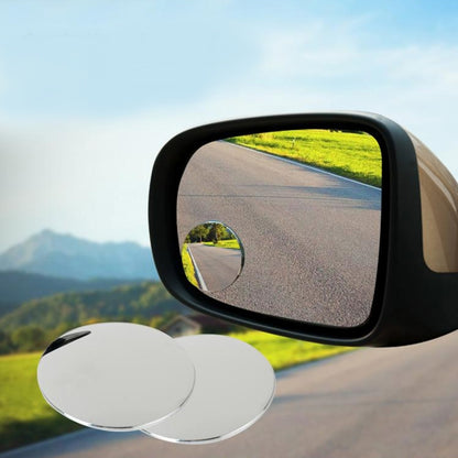 10 PCS Car Blind Spot Rear View Wide Angle Mirror, Diameter: 5.5cm, 10 PCS 5.5cm Rear View Wide Angle Mirror