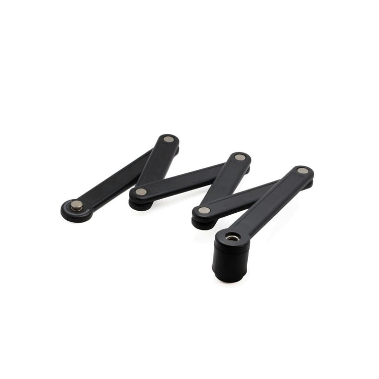 Foldable Alloy Steel Anti-theft Lock with Keys for Motorcycle Bike House Door, Anti-theft Lock