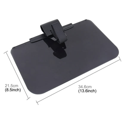 180 Degree Rotating Car Anti-Glare Dazzling Goggle Day Night Vision Driving Mirror Sun Visors for SUV MPV etc, Size: 34.6*21.5cm, Size: 34.6*21.5cm