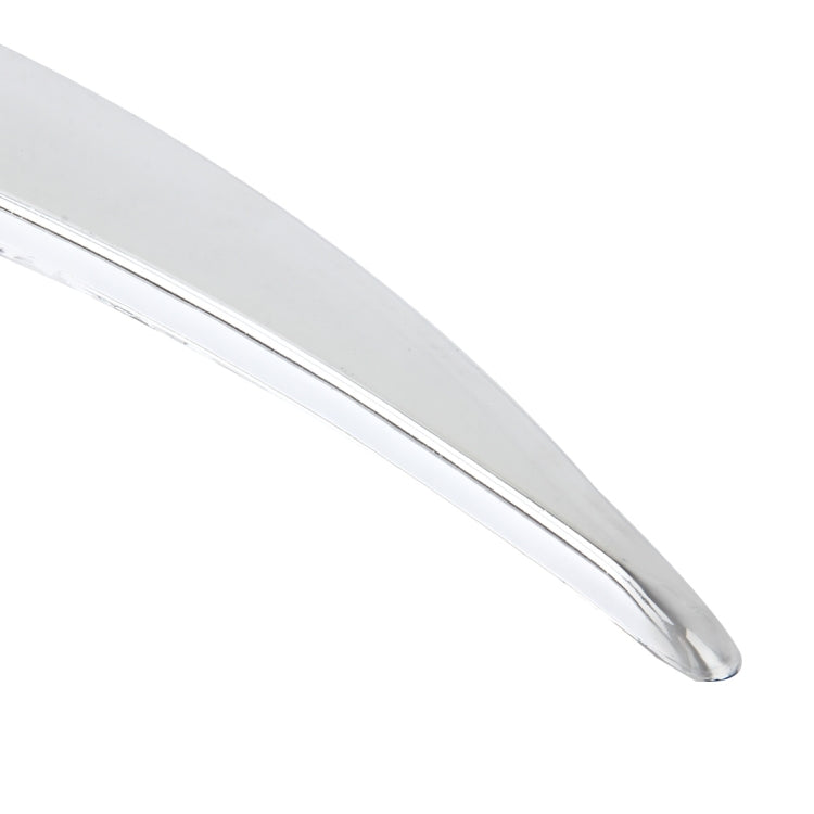 2 PCS Universal Car Auto Plastic Body Bumper Guard Protector Strip Sticker(Silver), JM-330 2 PCS