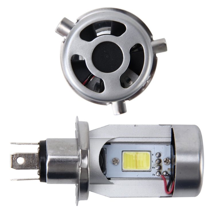 H4 HS1 Motorcycle Headlamps COB Spotlights Electric Car Fog Lights  6000K 20W 2600LM 5000Hours(White Light), 20W 2600LM