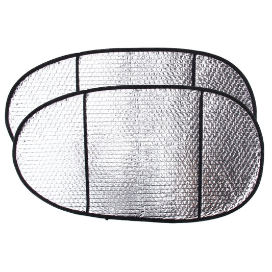 10 PCS Motorcycle Electric Car Sun Cushion Pad Heat Reflective Sheet Aluminum Sheet Sun Shade Car Mats, Sun Cushion Pad