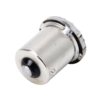 قطعتان من مصباح الانعطاف التلقائي للسيارة 1156/BA15S 1 وات 50 لومن 6000 كلفن مع 19 مصباح LED SMD-4014، تيار مستمر 12 فولت، 1156/BA15S 1 وات