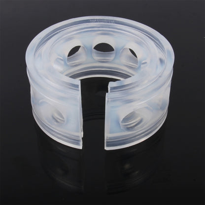 2 PCS Car Auto E Type Shock Absorber Spring Bumper Power Cushion Buffer, Spring Spacing: 17mm, Colloid Height: 38mm