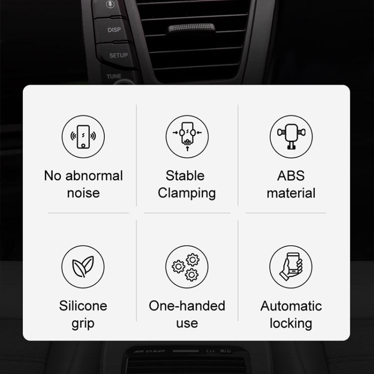 JOYROOM JR-OK3 Car New Mouse Phone Holder, JR-OK3 (Black Blue), JR-OK3 (Black Red), JR-OK3 (Black)