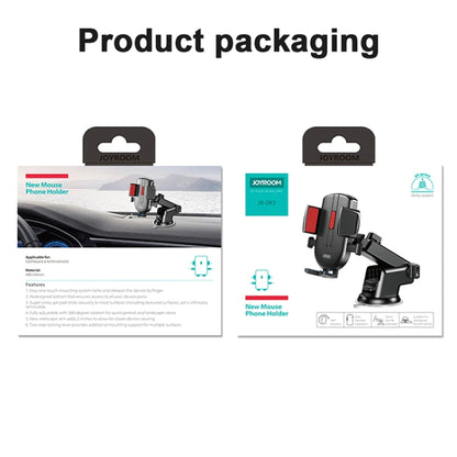 JOYROOM JR-OK3 Car New Mouse Phone Holder, JR-OK3 (Black Blue), JR-OK3 (Black Red), JR-OK3 (Black)