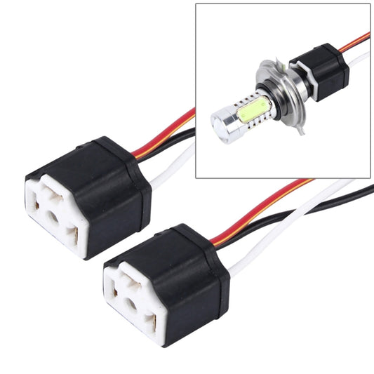 2 PCS Car Auto LED Bulb Socket Holder (No Including Light), H4, H7, H8/H11, T10, 1156, 1157, 7440, 7443, 9005, 9006, H1/H3