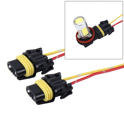 2 PCS Car Auto LED Bulb Socket Holder (No Including Light), H4, H7, H8/H11, T10, 1156, 1157, 7440, 7443, 9005, 9006, H1/H3