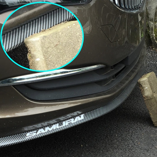 Universal 1.5m Car Front Bumper Lip Splitter Spoiler Skirt Adhesive Protector, 1.5m