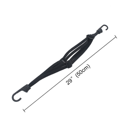 Motorcycle Elastic Fix Helmet Rope with 2 Hooks, Length: 60cm, Elastic Fix Helmet Rope