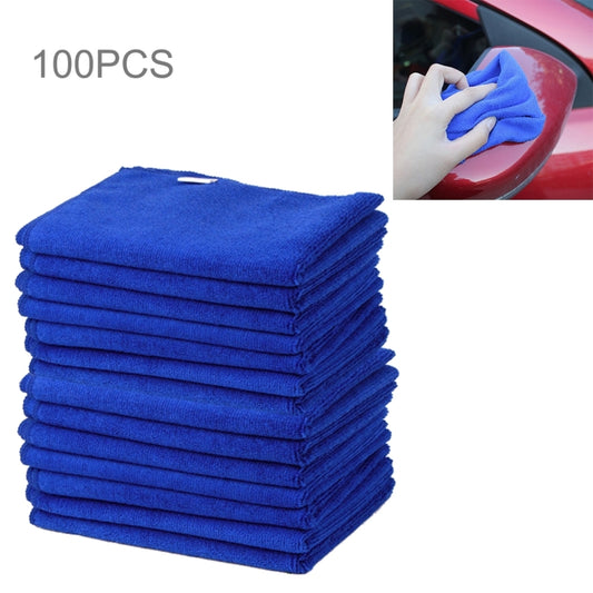 100 PCS 30cm × 30cm Quick Dry Towels Cleaning Cloth Car Detailing Care Towels, 100 PCS