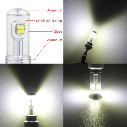 2 PCS  1157/BAY15D 40W 800 LM 6000K Car Turn Light Backup Light Brake Light with 8 CREE Lamps, DC 12V, 1157