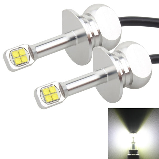 2 PCS  H1 40W 800 LM 6000K 8 CREE LEDs Car Fog Lights, DC 12V, H1