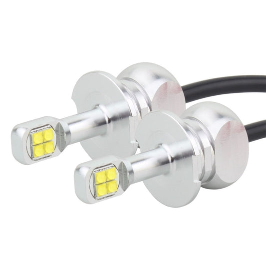 2 PCS  H3 40W 800 LM 6000K 8 CREE LEDs Car Fog Lights, DC 12V, H3
