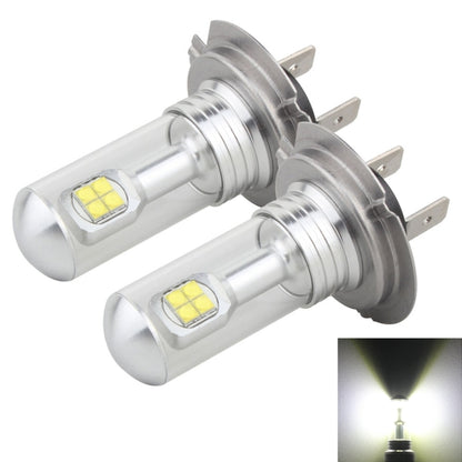2 PCS  H7 40W 800 LM 6000K 8 CREE LEDs Car Fog Lights, DC 12V, H7
