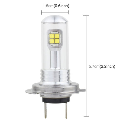 2 PCS  H7 40W 800 LM 6000K 8 CREE LEDs Car Fog Lights, DC 12V, H7