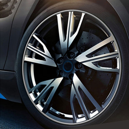 Universal Decorative Scratchproof Stickup 8M Flexible Car Wheel Hub TRIM Mouldings Shining Decoration Strip, 8m Shining, 8m
