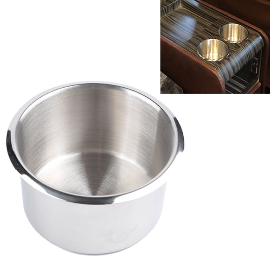 Stainless Steel Drop-in Cup Holder Table Drink Holder for RV Car Truck Camper, Size: 9 x 5.7cm, Size: 9 x 5.7cm