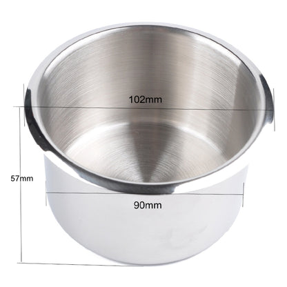 Stainless Steel Drop-in Cup Holder Table Drink Holder for RV Car Truck Camper, Size: 9 x 5.7cm, Size: 9 x 5.7cm