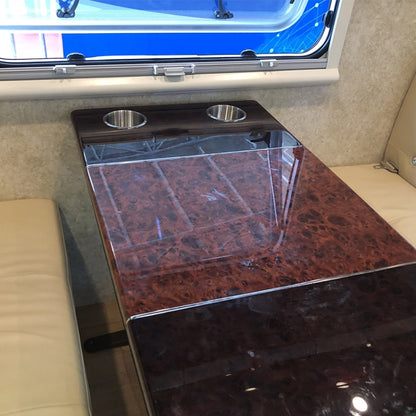 Stainless Steel Drop-in Cup Holder Table Drink Holder for RV Car Truck Camper, Size: 9 x 5.7cm, Size: 9 x 5.7cm