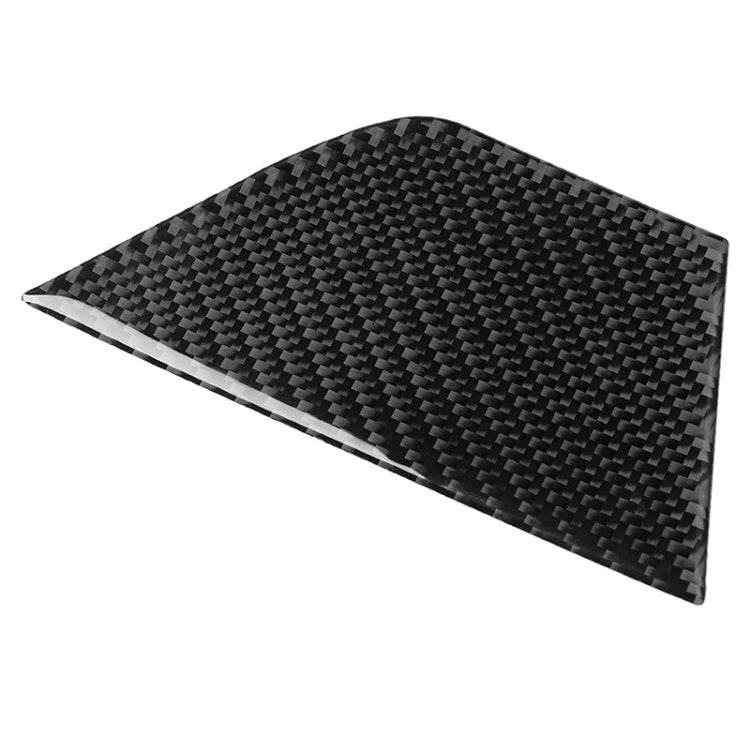 2 PCS Car Carbon Fiber Seat Adjustment Panel Decorative Sticker for Mercedes-Benz W204 2007-2013, Seat Adjustment (C)