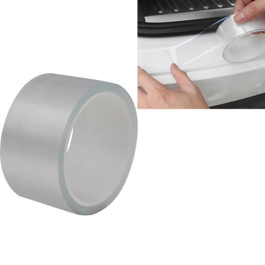 Universal Car Door Invisible Anti-collision Strip Protection Guards Trims Stickers Tape, Size: 5cm x 5m, Size: 5cm x 5m