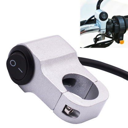 Motorcycle Headlight Auxiliary Light Aluminum Alloy Switches with Lock, Headlight Auxiliary Switches