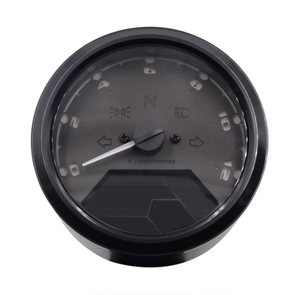 Motorcycle LCD Digital Tachometer Speedometer Odometer Gauge, CS-363