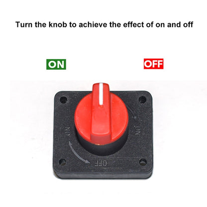 Car Motorcycles Battery Selector Isolator Disconnect Rotary Switch Cut, A730