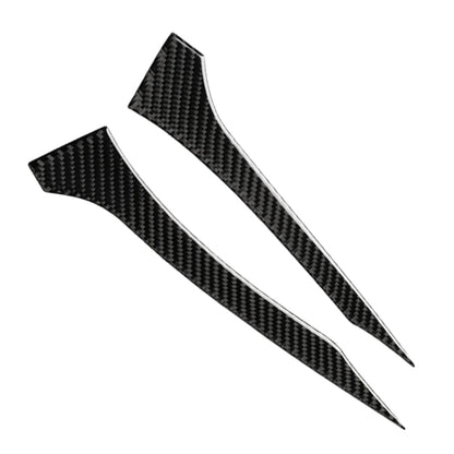 2 PCS Car Carbon Fiber Rearview Mirror Bumper Strip Decorative Sticker for BMW G30 (2018-2019) / G11 (2016-2019), Left Drive without Lens, Rearview Mirror Left Drive without Lens