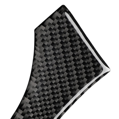 2 PCS Car Carbon Fiber Rearview Mirror Bumper Strip Decorative Sticker for BMW G30 (2018-2019) / G11 (2016-2019), Left Drive without Lens, Rearview Mirror Left Drive without Lens