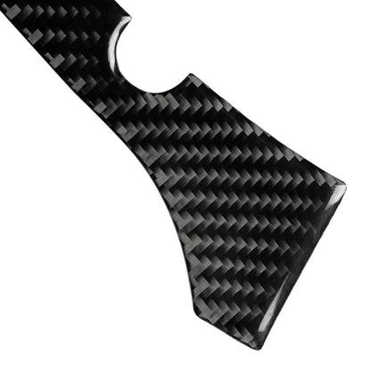 2 PCS Car Carbon Fiber Rearview Mirror Bumper Strip Decorative Sticker for BMW G30 (2018-2019) / G11 (2016-2019), Left Drive with Camera, Rearview Mirror Left Drive with Camera