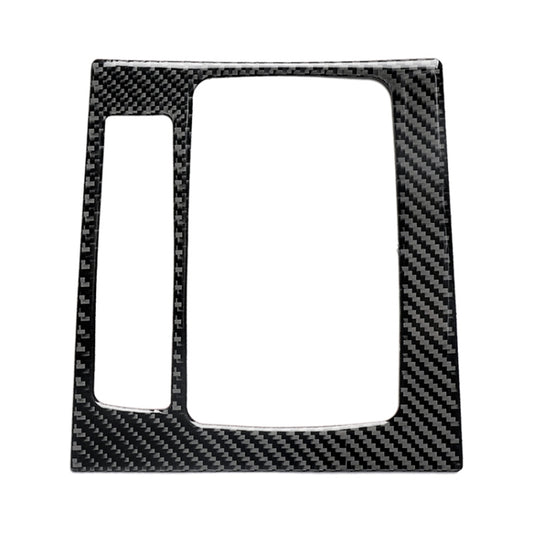Car Carbon Fiber Left Drive Gear Frame B Decorative Sticker for Mazda Axela 2017-2018, Left Drive Gear Frame B