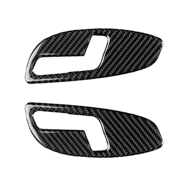 2 PCS Car Carbon Fiber Seat Adjustment Panel Decorative Sticker for Chevrolet Camaro 2017-2019, Seat Adjustment Panel