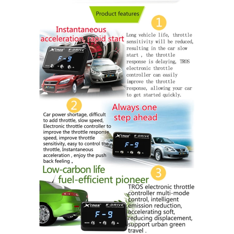 معزز قوي TROS KS-5Drive لوحدة التحكم الإلكترونية في الخانق لسيارة هيونداي سانتا في 2010-2012، لهيونداي سانتا في 2010-2012