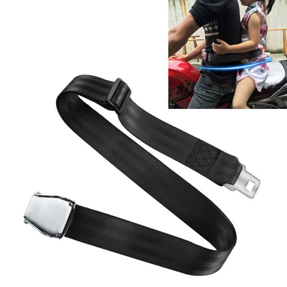 Child Safety Bundle Protection Belt for Electric Motorcycle / Bicycle, Car Seat Belt (Black), Car Seat Belt (Orange)