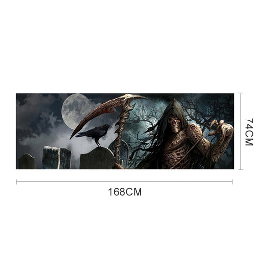 Scythe Death Pattern Horror Series Car Rear Window Decorative Sticker, Size: 168 x 74cm, Size: 168 x 74cm (Scythe Death)