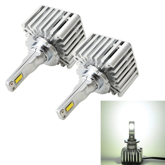 قطعتان من مصابيح المصابيح الأمامية للسيارة ED SMD-3570 DC12V / 35W / 5500K / 4000LM لمصابيح D1S وD1S