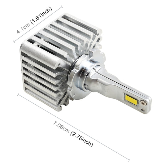 قطعتان من مصابيح المصابيح الأمامية للسيارة ED SMD-3570 DC12V / 35W / 5500K / 4000LM لمصابيح D1S وD1S