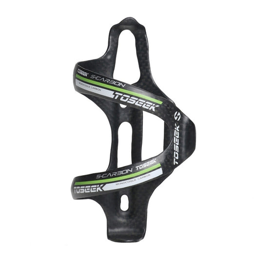 TOSEEK Matte Full Carbon Fiber Road Bicycle Water Bottle Holder
