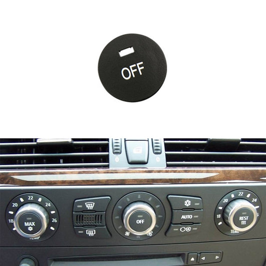 مفتاح إيقاف تشغيل لوحة مكيف هواء السيارة 6131 9250 196-1 لسيارة BMW E60 2003-2010، القيادة اليسرى، إيقاف التشغيل