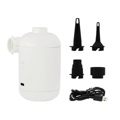 HT-426 USB Electric Air Pump for Rubber Boat Inflatable Bed, HT-426 (Blue), HT-426 (White)