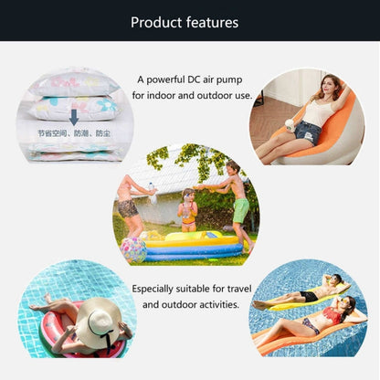 HT-426 USB Electric Air Pump for Rubber Boat Inflatable Bed, HT-426 (Blue), HT-426 (White)