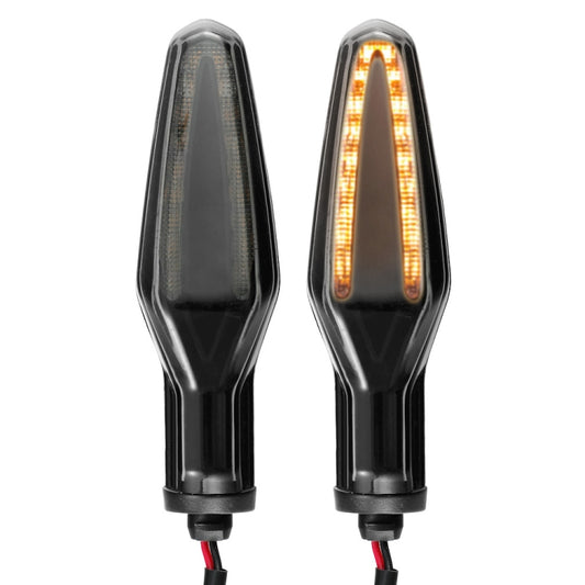 2pcs KC062 For BMW R1200 Motorcycle 18LEDs Turn Signal Light, KC062 (Transparent), KC062 (Transparent Black)